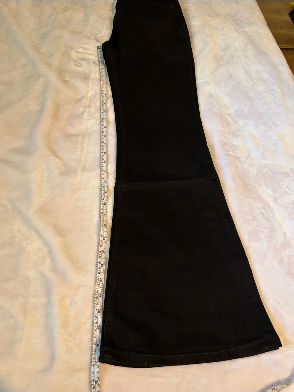 The Drop Ayona Women’s Size 29 Black High Rise Flare Jeans Pants NWT